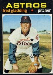 1971 Topps Baseball Cards      381     Fred Gladding